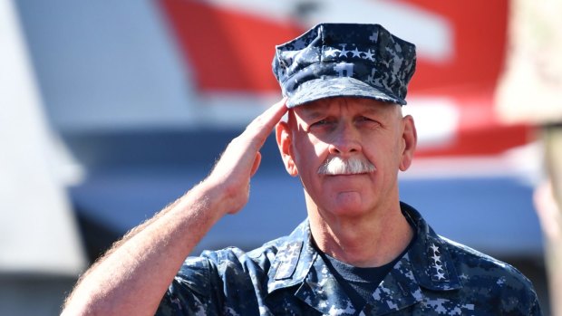 Former US Pacific Fleet commander, Admiral Scott Swift.