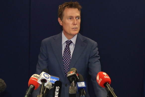 Attorney-General Christian Porter vehemently denied allegations made against him.