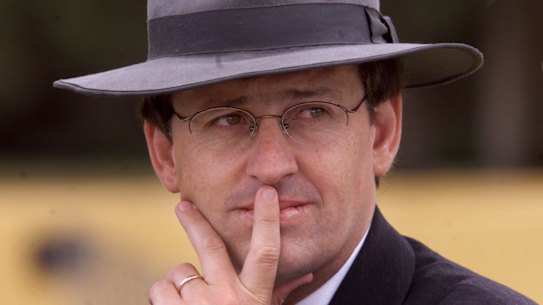 David Tierney, pictured during his time as chief of staff to Olympics minister Michael Knight.