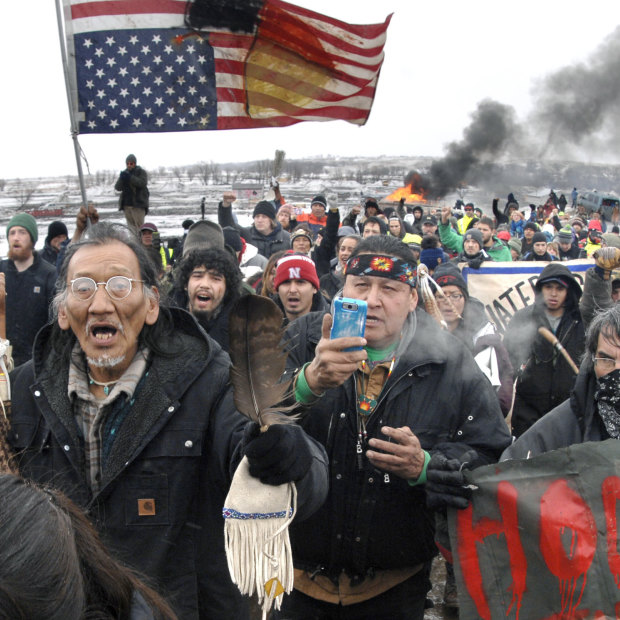 The campaign against the Keystone pipeline was driven by First Nations people across the US.