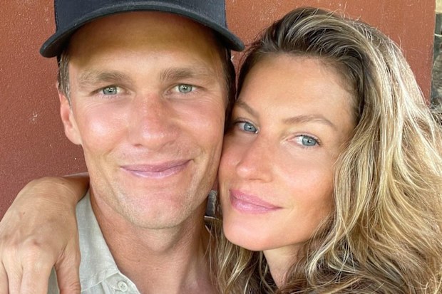 Tom Brady and Gisele Bündchen.