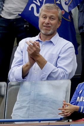 Former Chelsea owner Roman Abramovich.