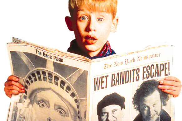 Home Alone was made in 1990 and popularised as a Christmas movie. 