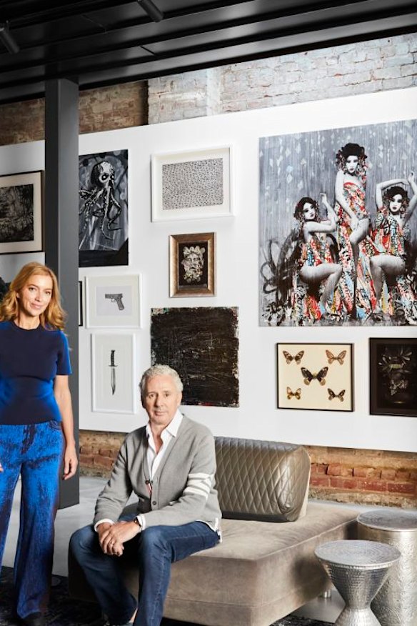 Kallie Blauhorn and Andrew Penn found it difficult to find the right space for their collection. 