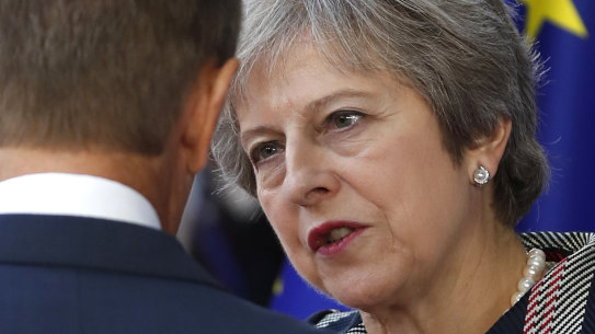 UK's May risks Tory split with Irish border concession to appease EU