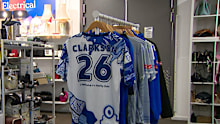 Alastair Clarkson’s North Melbourne gear at Vinnies.