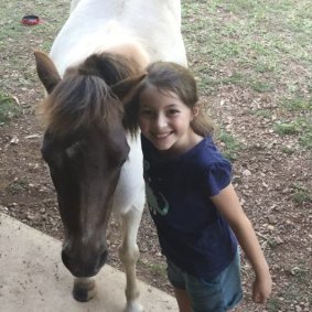 Flicka the pony has been reunited with her delighted nine-year-old owner in north Queensland.