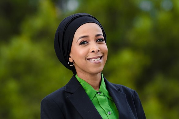 Yarra councillor Anab Mohamud.