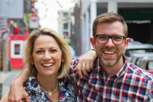 The ABC’s breakfast co-hosts Loretta Ryan and Craig Zonca.