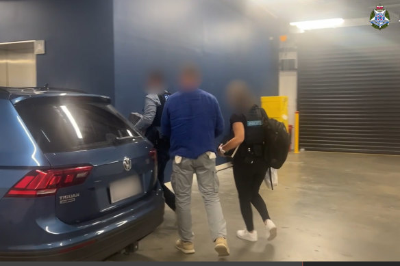 A 49-year-old man was arrested in Port Melbourne and charged with a number of offences after more than $1 million was seized in Melbourne this week. 
