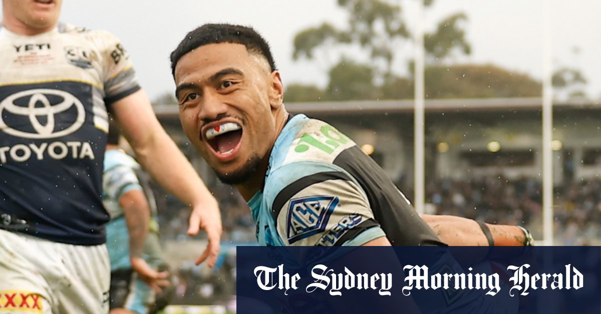 A month ago, the Sharks were fighting to make the finals. They can now aim much higher