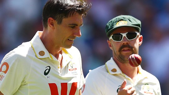 Pat Cummins and Travis Head.