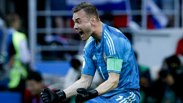 "We want to write new history now. We will try and fight": Igor Akinfeev.