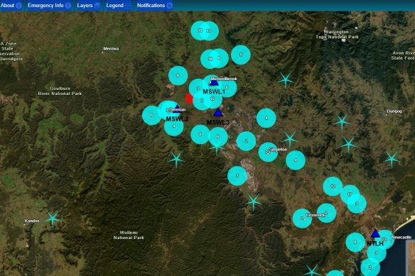 Earthquake reports across the Hunter region on Saturday morning.