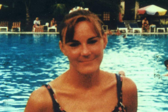 Jaime-lee Page’s sister, Carol (pictured), was murdered by her stepfather in 1997.