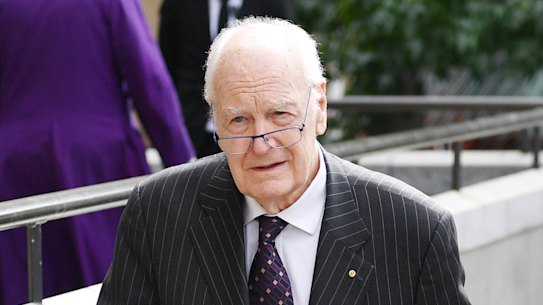 Former governor-general Peter Hollingworth in 2020.