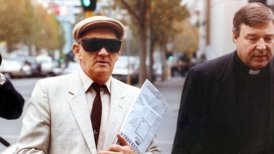Gerald Ridsdale outside court in 1993.