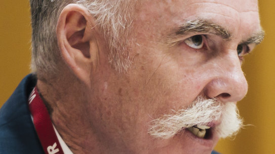 AustralianSuper CEO Ian Silk said all plans to sign up members to The New Daily were on hold.