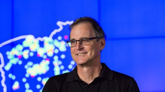 Curtin University Professor and Murujuga rock art emissions study statistician Adrian Baddeley.