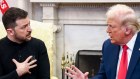 Ukrainian President Volodymyr Zelensky and US President Donald Trump in the Oval Office.
