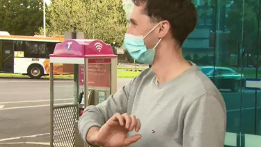 Alex Kimberley was allegedly bitten by the familyâs dog as he attempted to intervene. 