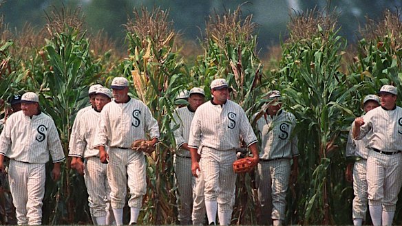 Sports movie with heart: Field of Dreams.