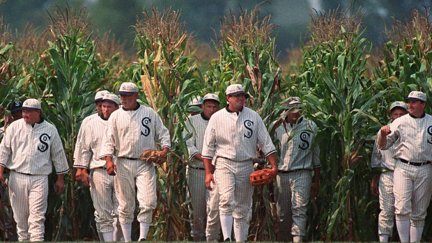Sports movie with heart: Field of Dreams.
