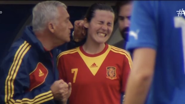 Former Spanish national coach Ignacio Quereda was known to grab players he wasn’t happy with.