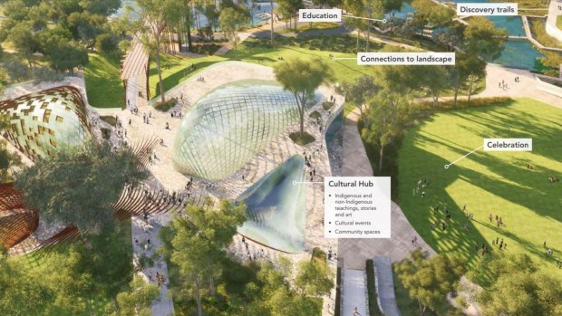 Concept image of the Victoria Park development in Brisbane.