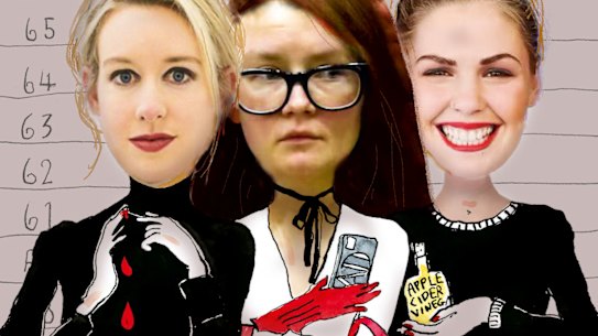 Adaptations of the lives of figures like Elizabeth Holmes Anna Delvey and Belle Gibson are part of the Scammer Girlboss subgenre.