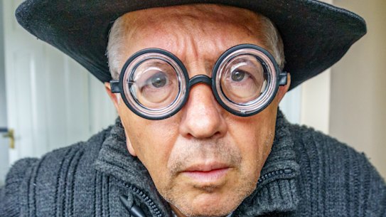 Thick glasses can make life difficult.