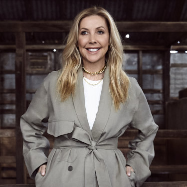 Catriona Rowntree wears Oroton: “I’ve realised that if nothing else in their world changes, I’m able to step out and come back.”