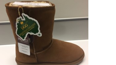 Chinese-made ugg boots