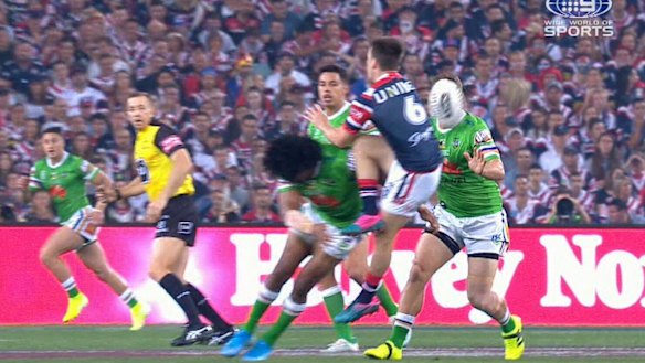 The NRL says Sia Soliola’s late hit on Luke Keary should have been penalised.