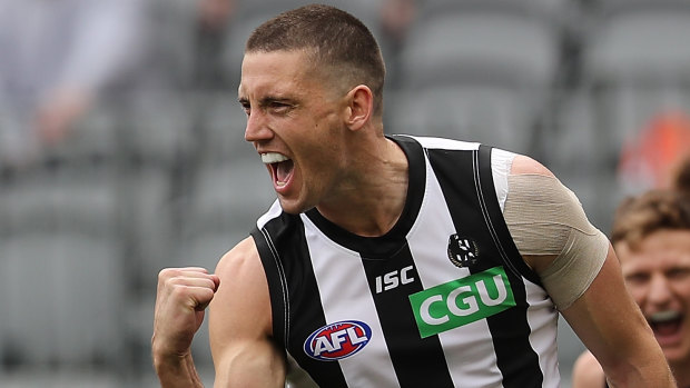 Darcy Cameron is back from the wilderness for the Pies. 
