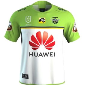 The Canberra Raiders 2019 away jersey.
