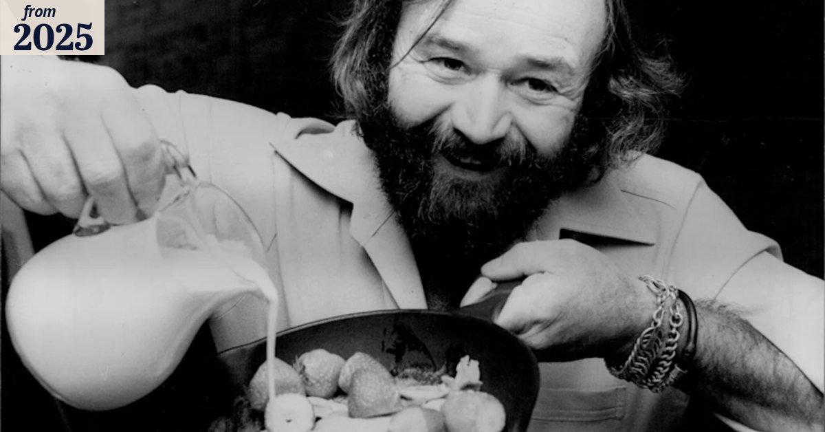 Obituary: TV cook Peter Russell-Clarke has died aged 89