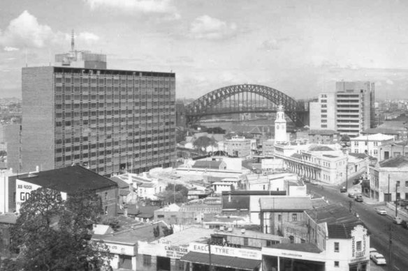 Bates Smart architecture firm says the MLC building (left) is in need of major refurbishment.