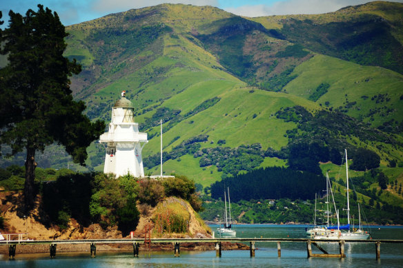 New Zealand’s Akaroa is a contender for world’s most beautiful town.