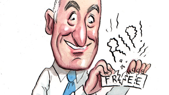 Sports Minister John Sidoti does not want free tickets from the SCG Trust any more.