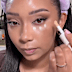 Highlighter under the eyes might sound counterproductive, but beauty lovers swear by it. Pictured: content creators Ava Shaw and Kayla Marie.