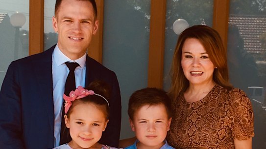 Tabitha Chang and her family.