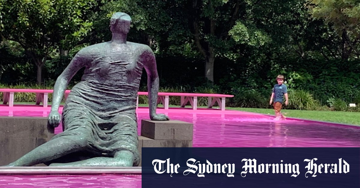 Make a splash in the NGV's bright pink pond this summer - Vimarsana News