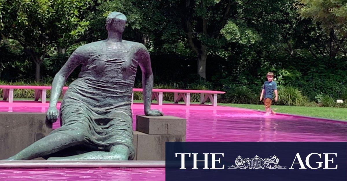 Make a splash in the NGV's bright pink pond this summer - Vimarsana News
