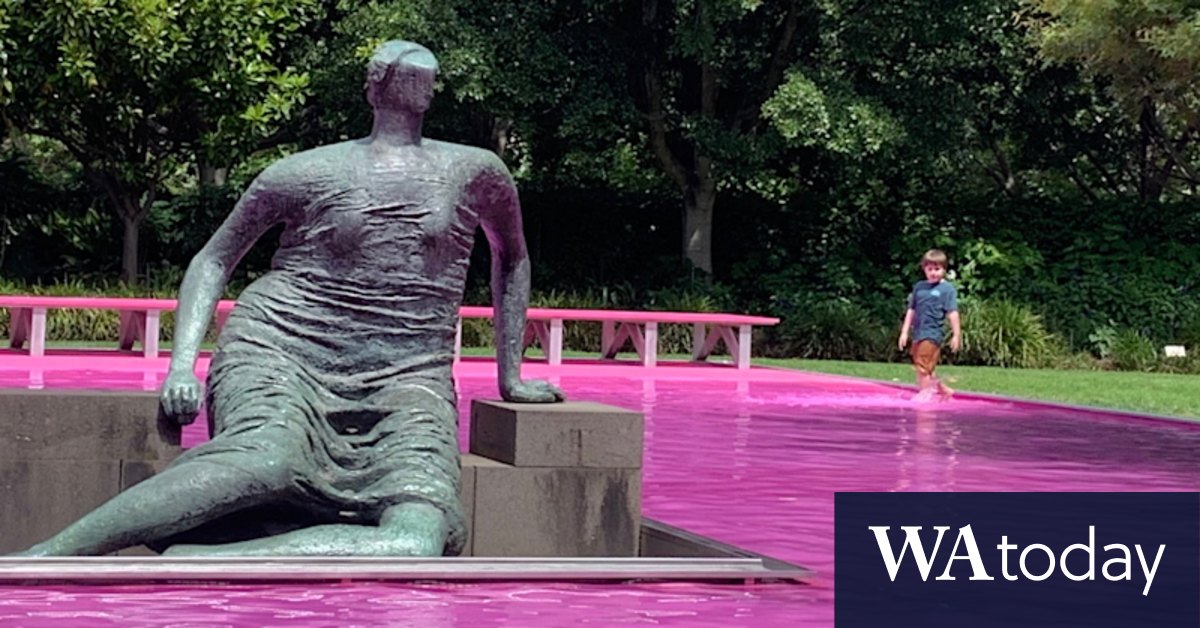 Make a splash in the NGV's bright pink pond this summer - Vimarsana News