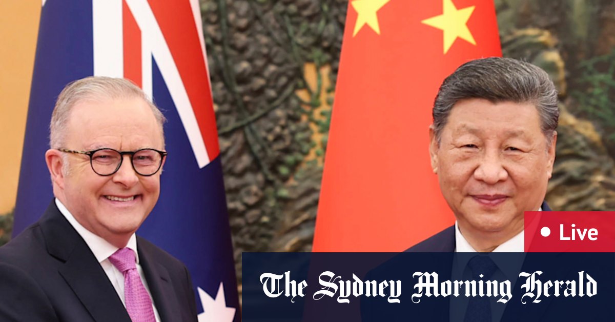 Australia news LIVE: Albanese to visit Great Wall of China after Xi meeting; ASX to retreat as US inflation rises