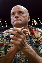 Heart on his sleeve ... Kings owner Paul Smith.
