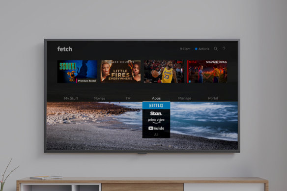 Fetch TV's latest update has added a universal search function.