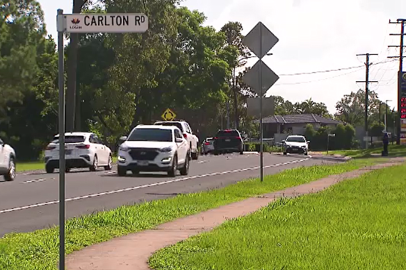 Two teenagers died and a motorcyclist was hospitalised in the crash. 