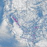 Forecast winds in Southern California
